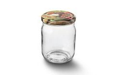 Cooking jars with decorative lid - set of 8 - 0,5l