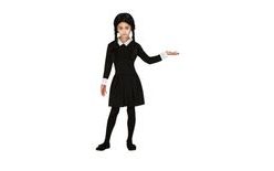 Gyermek jelmez Wednesday - Addams család - Halloween - 7-9 éves