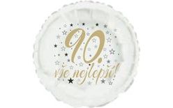 90th Birthday Balloon Circle