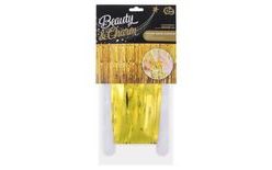 Party curtain 90 x 240 cm - Gold