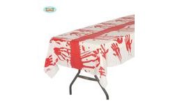 Halloween Tablecloth Bloody Hands 135x270 cm