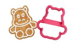 Cookie gingerberad cutter Hippo - 3D print