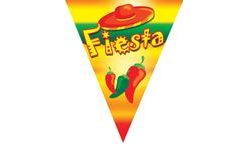 Girlanda vlajky Fiesta - Mexiko - 500 cm