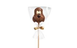 Chocolate lollipop / topper - doggie