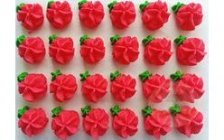 Sugar Flower Decorations on Tray (Design 21) – 24 pcs