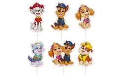 Zápich do dortu paw patrol, 16 ks - Dekora