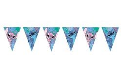 Girlanda vlajky Stitch a Angel - 230 cm