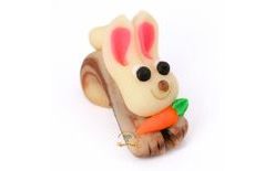 Príležitostná figúrka biely zajačik