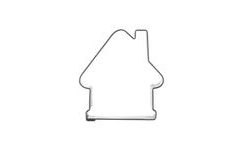 House-Shaped Cookie Cutter
