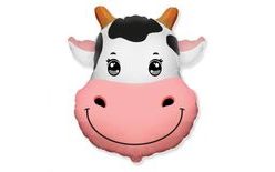 Foil Balloon Cow - 57 cm