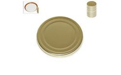 OMNIA Metal Lids 68 mm - Pack of 20