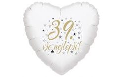 Heart-shaped Birthday Balloon