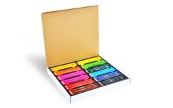 Ergonomic triangular Corvette crayons - set 288 pcs (12 colours x 24 pcs)