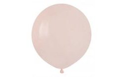 Balónek latexový 48 cm – shell růžová pastelová - 1KS