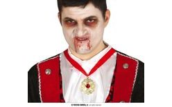 Dracula Gold Medallion - Vampire - Halloween