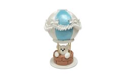 Teddy Bear with Balloon – Blue