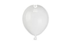 Latex Balloon MINI - 13 cm - Pastel White, 1 pc