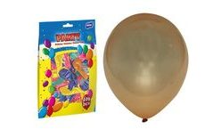 nafukovací balónik metalický 23cm mix 8000105
