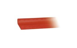Red Rolled Paper Tablecloth 8 x 1.2 m
