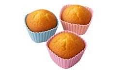 Silicone Square Cupcake Liners - Set of 6