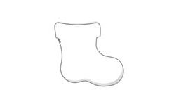 Vykrajovačka ponožka