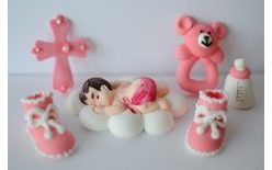 Set of Sugar Decorations - Baby and Toys