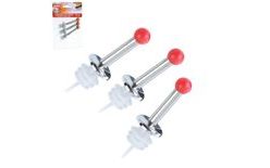 Funnel Set in Stainless Steel and Plastic - 3 pcs