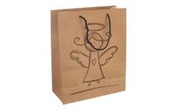 Taška dárková 26x12x32 cm ANDĚL