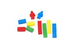 Cukordísz tortára – Lego kockák (10 darab)