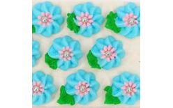 Large Sugar Flower Decorations on Tray 19 (9 pcs)