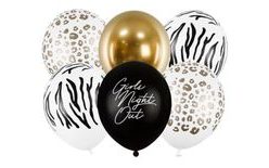Sada latexových balónikov "Girls Night Out" - Rozlúčka so slobodou - 30 cm - 6 ks