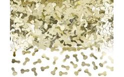 Gold Penis Confetti 30g - Bachelorette Party