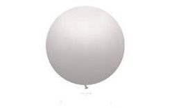 White Metallic Balloon 070