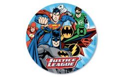Edible Paper Superman, Flash, and Batman 20 cm