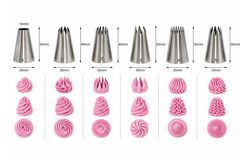 Decorating Nozzle Set – 5 pcs