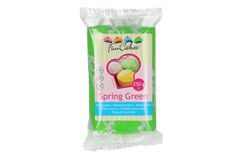 Zöld hengerelt fondant Spring Green (színes fondant) 250 g