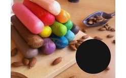 Čierny marcipán 1:3 – 1 kg