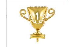 Gold Foil Balloon - Winner's Trophy - 64 cm