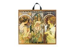 Taška plast A.Mucha 55x50cm
