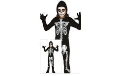 Detský kostým KOSTRA - kostlivec - veľ. 3-4 roky - Halloween