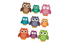 Happy owls - decoration from edible paper