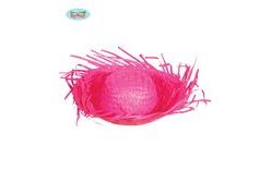 Straw Hat - Pink