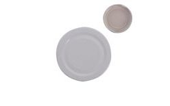 BIO Metal Lid 58 mm WHITE - Pack of 10