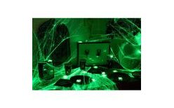 Halloween Decoration - Glowing Spider Web with Spiders 100 g