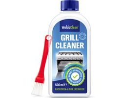 Oven and grill cleaner + gloves, microfiber and brush - 500 ml