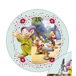 Jedlý papír - Trpaslíci - Snow White Disney A - EXPIRACE 4/2018 - 1 ks