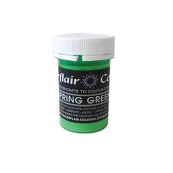 Green gel paste colour SGF Spring Green