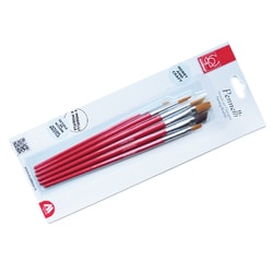 Nylon brushes - set of 6 pc.