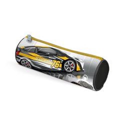 Pencil case cylindrical - Car - Racing