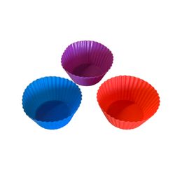 Silicone muffin baskets - 6 pcs